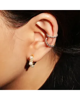 Σκουλαρίκι Ania Haie Beaded Ear Cuff E066-01H - 