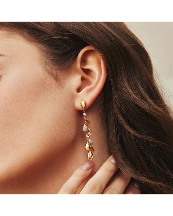 Σκουλαρίκια Ania Haie Nano Gem Teardrop Cluster Earrings E066-03G - 