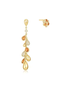 Σκουλαρίκια Ania Haie Nano Gem Teardrop Cluster Earrings E066-03G