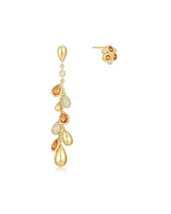 Σκουλαρίκια Ania Haie Nano Gem Teardrop Cluster Earrings E066-03G