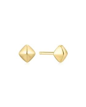Σκουλαρίκια Ania Haie Pyramid Glam Stud Earrings E067-02G