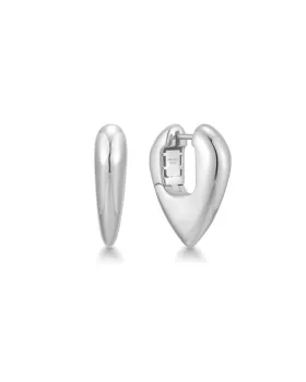 Σκουλαρίκια Ania Haie Puffy Shield Hoop Earrings E067-09H