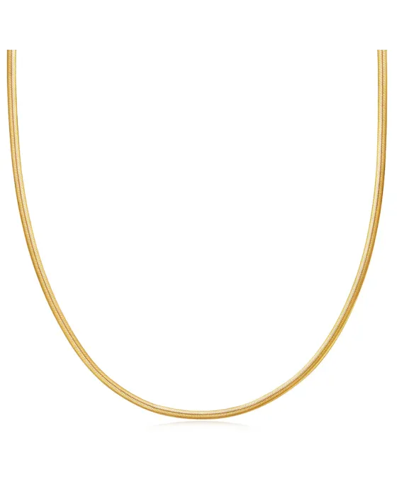 Κολιέ Ania Haie Flat Snake Chain Necklace N057-03G