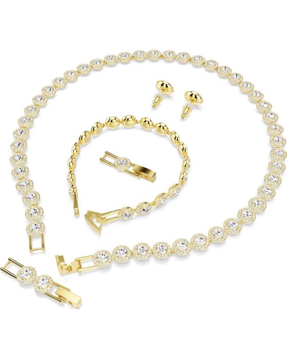 Σετ Κολιέ, Σκουλαρίκια & Βραχιόλι Swarovski Una Angelic 5750619 - 