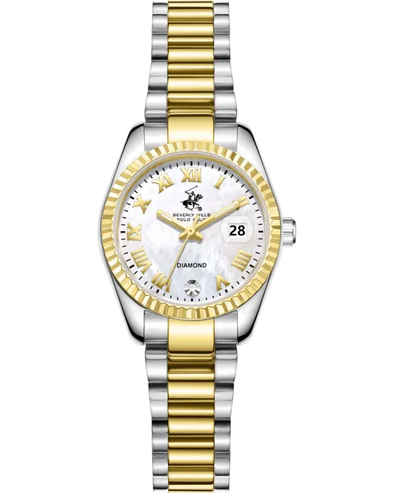 Women's watch Beverly Hills Polo Club BP3819X.220, Silver dial, Bracelet in Stainless Steel