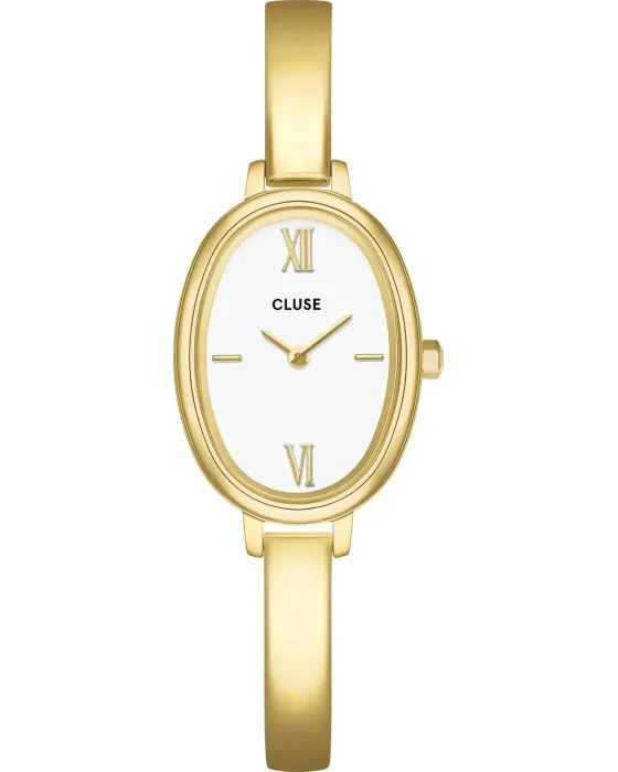 Women's watch Cluse L'Ovale CW16101, Green dial, Bracelet in Stainless Steel
