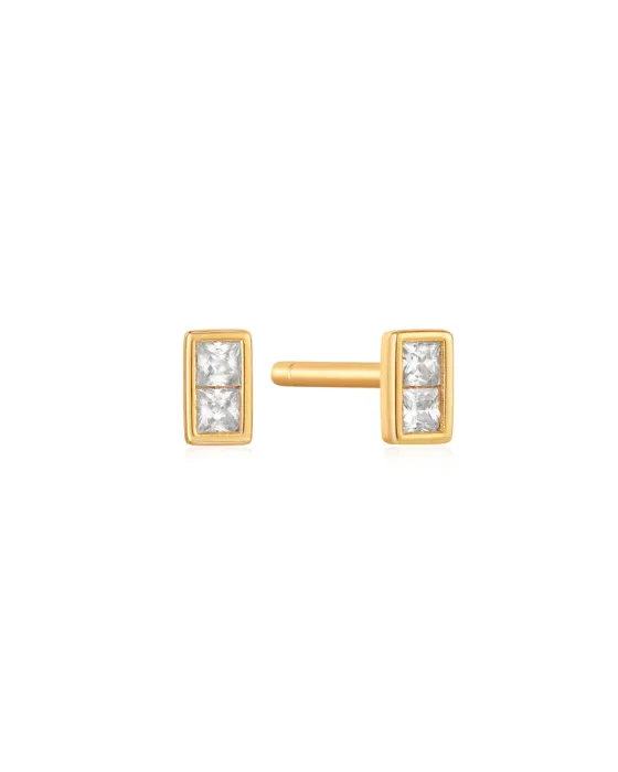 Σκουλαρίκια Ania Haie Glam Mini Stud Earrings E037-02G
