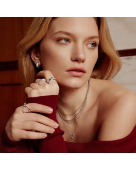 Κολιέ Ania Haie Mini Bead Station Necklace N066-02H - 