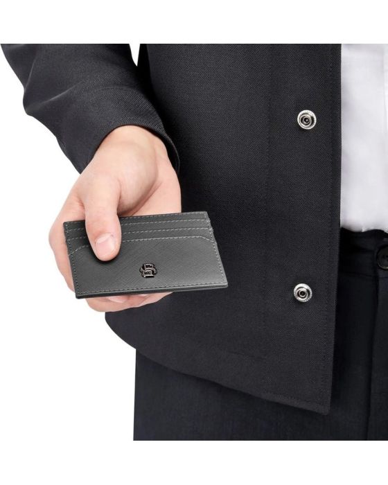 Καρτοθήκη Hugo Boss Double B Saffiano HLC526H - 