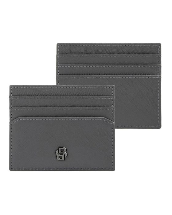 Καρτοθήκη Hugo Boss Double B Saffiano HLC526H