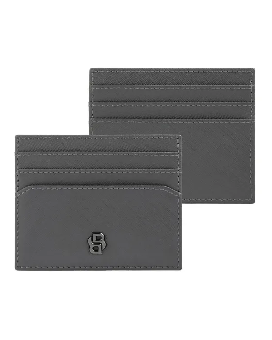 Καρτοθήκη Hugo Boss Double B Saffiano HLC526H
