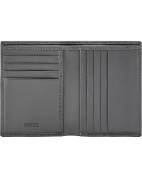 Καρτοθήκη Hugo Boss Double B Saffiano HLE526H - 