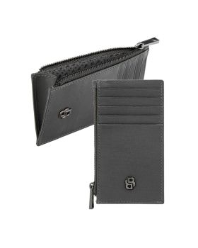 Καρτοθήκη Hugo Boss Double B Saffiano HLK526H