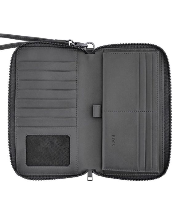 Πορτοφόλι Hugo Boss Double B Saffiano HLL526H - 