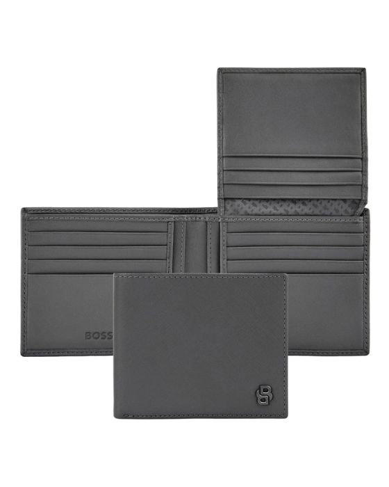 Πορτοφόλι Hugo Boss Double B Saffiano HLY526H