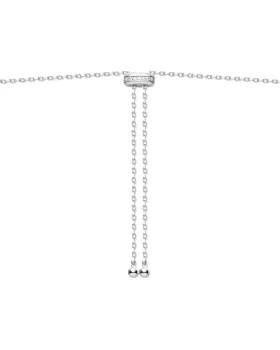 Κολιέ Ania Haie Freshwater Pearl and White Cubic Zirconia Bezel Set Slider N058-06H - 