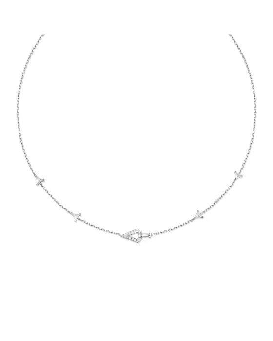 Κολιέ Ania Haie Geometric Satellite Necklace N059-03H