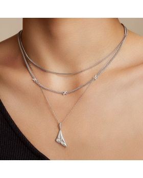 Κολιέ Ania Haie Triangle Pendant Necklace N059-04H - 