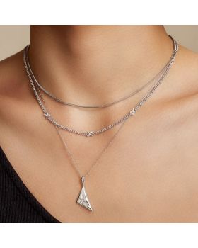 Κολιέ Ania Haie Cross Station Necklace N061-05H - 