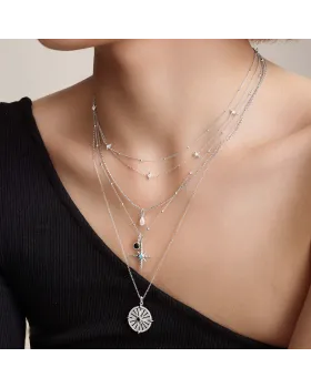 Κολιέ Ania Haie Beaded Chain Necklace N060-02H - 