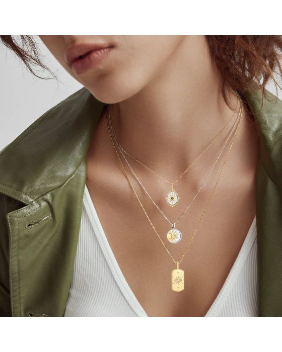 Σύμβολο Ania Haie Evil Eye Tag Charm NC060-07G - 