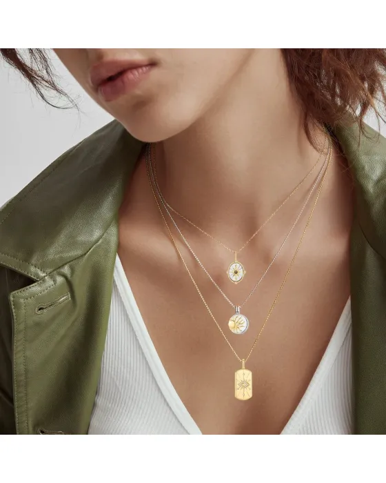 Σύμβολο Ania Haie Evil Eye Tag Charm NC060-07G - 