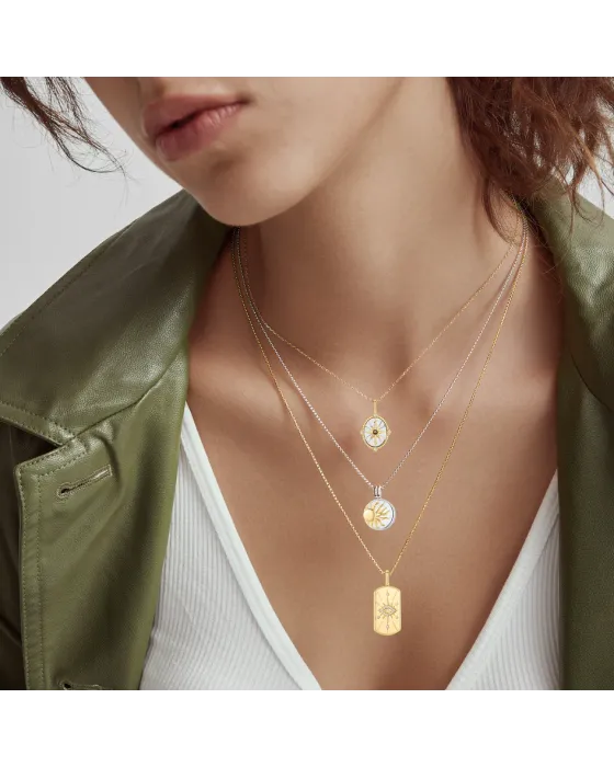 Σύμβολο Ania Haie Two Tone Star Disc Charm NC060-20T - 