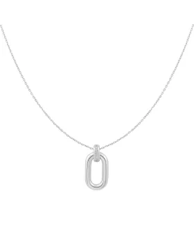 Κολιέ Ania Haie Oval Hoop Pendant Necklace N062-01H
