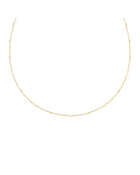 Κολιέ Ania Haie Disc Station Necklace N063-01G