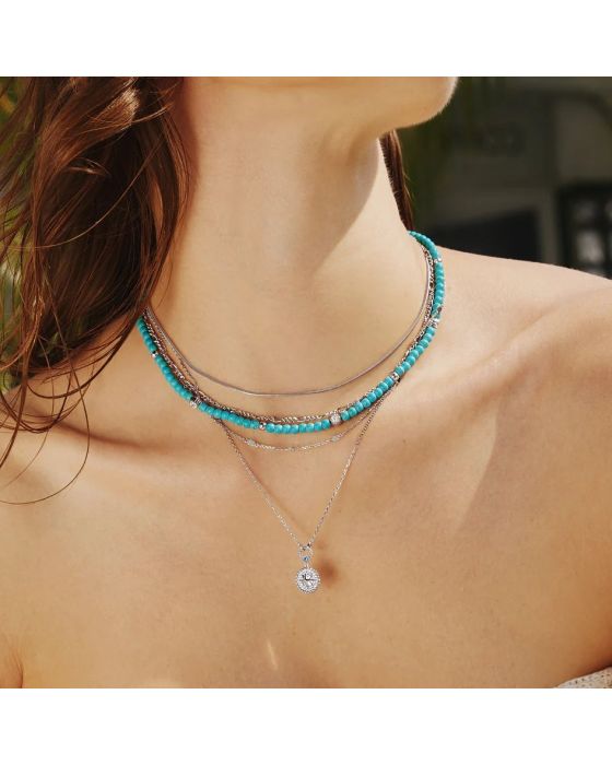 Κολιέ Ania Haie Filia Curb Chain Necklace N063-04H - 