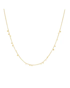 Κολιέ Ania Haie Mini Disc Drop Stacking Necklace N063-02G