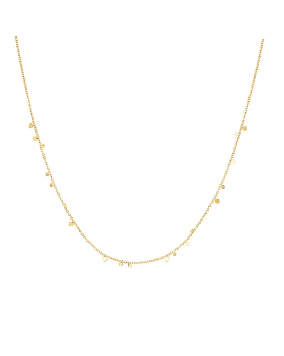 Κολιέ Ania Haie Mini Disc Drop Stacking Necklace N063-02G