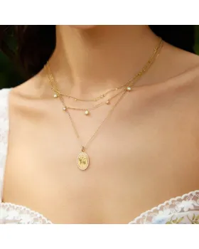 Ania Haie Kyoto Opal Station Necklace N064-03G, view 2