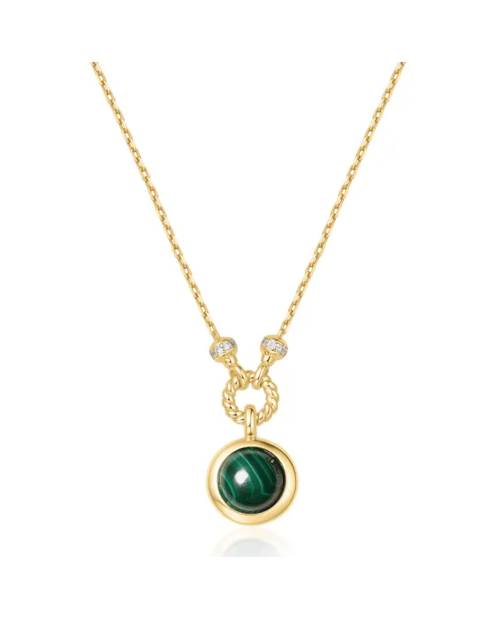 Κολιέ Ania Haie Malachite Reversible Vacation Necklace N063-06G
