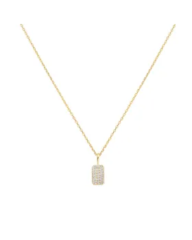 Κολιέ Ania Haie Pavé Pendant Necklace N064-01G