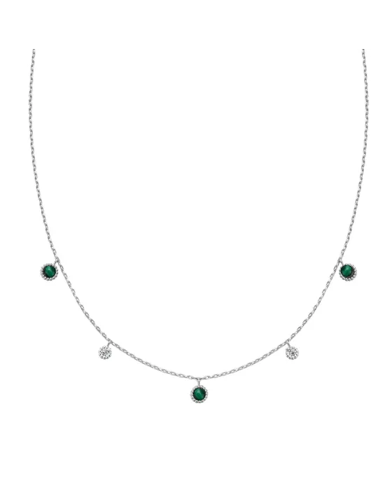 Κολιέ Ania Haie Malachite Station Necklace N064-03H