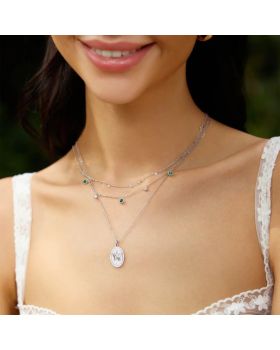 Κολιέ Ania Haie Butterfly Pendant Necklace N064-05H - 