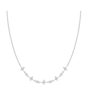 Κολιέ Ania Haie Sparkling Star Station Necklace N064-04H