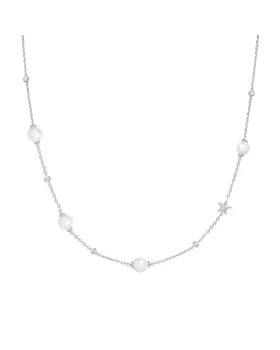 Κολιέ Ania Haie Shell Pearl and Star Station Necklace N065-09H