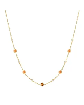 Κολιέ Ania Haie Shell Nano Gem Station Necklace N066-01G