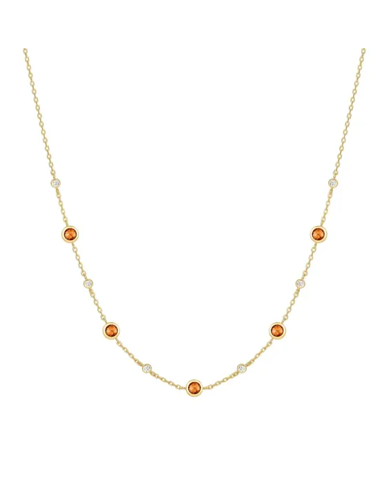 Κολιέ Ania Haie Shell Nano Gem Station Necklace N066-01G