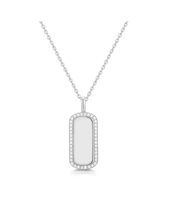 Κολιέ Ania Haie Sparkling Tag Necklace N067-02H