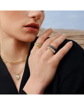 Κολιέ Ania Haie Paper Clip Chain Necklace N067-04G - 