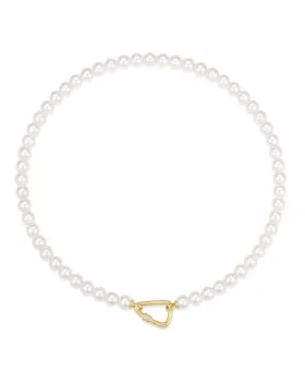 Κολιέ Ania Haie Lobster Clasp Shell Pearl Necklace N069-03G