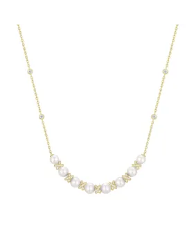 Κολιέ Ania Haie Sparkling Braided Shell Pearl Necklace N069-06G