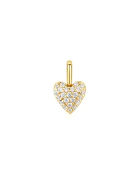 Σύμβολο Ania Haie Heart Pavé Charm NC060-05G