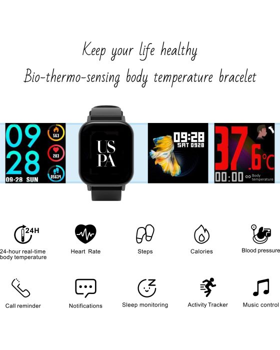 U.S. Polo Assn. Orion Smartwatch USP3167PK - 