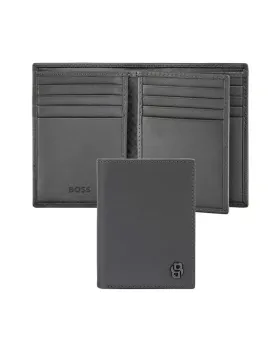 Καρτοθήκη Hugo Boss Double B Saffiano HLF526H