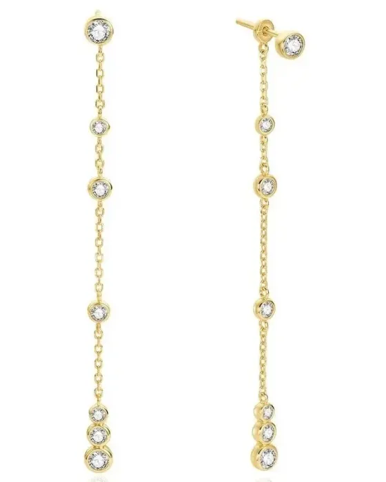 Σκουλαρίκια Ania Haie Cascade Station Drop E075-12G