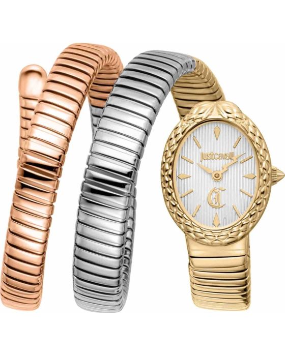 Just Cavalli Signature Snake Tricolor Sognia JC1L391M0065